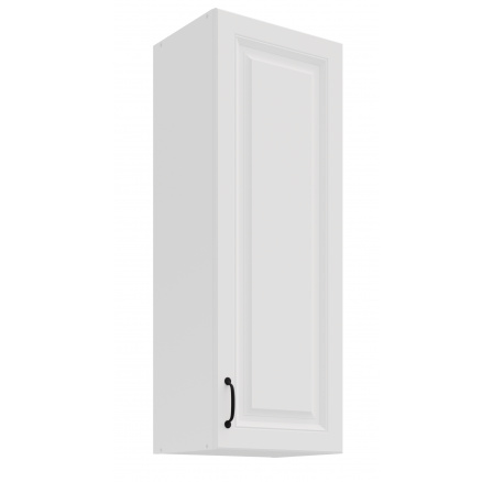 Horní skřínka STELLO - 40 G-108 1F, Bílá/Bílá