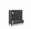 Komoda REAL 5s, Černá