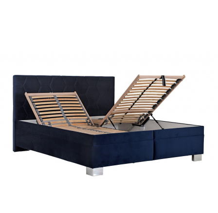 Postel Paloma 180x200, modrá