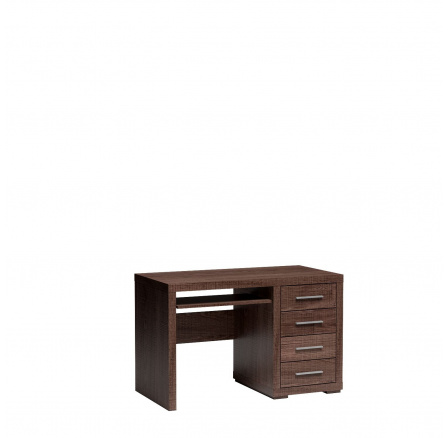 VEGAS V28 íróasztal, sötét Santana