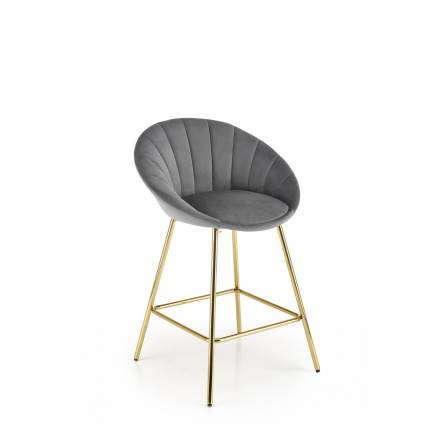 H112 bárszék, Szürke/Arany