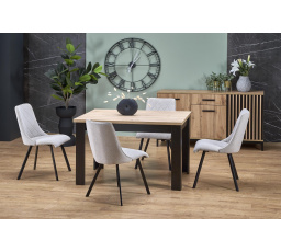 BAGIO étkezőasztal, Artisan Tölgy/Fekete