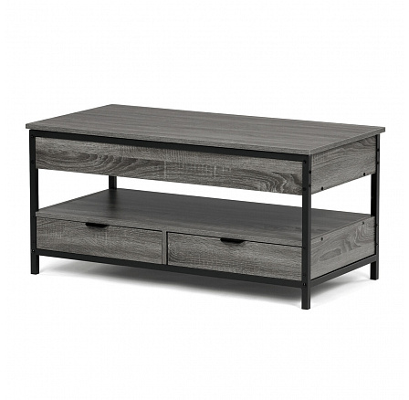 Dohányzóasztal 100x50x48cm, mdf, szürke tölgy, CT-I1201 GREY Dohányzóasztal 100x50x48cm, mdf, szürke tölgy, CT-I1201 GREY