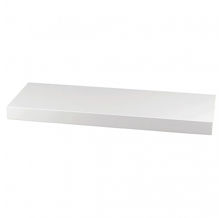 Polička, mdf, bílá, P-001 WT