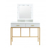 Fehér sminkasztal világítással T2-FXJG