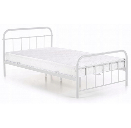 Łóżko Metalowe PABLO 120x200 Białe