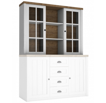 PROWANSJA W2D komód toldalék, Andersen fenyő + Lefkas tölgy