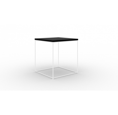 Adina dohányzóasztal Fehér+Fekete