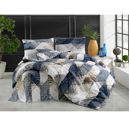 Povlak flanel Laris blue