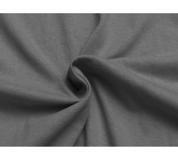 Jersey prostěradlo tmavě šedé 80x200