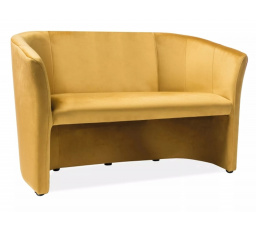 TM-2 kanapé, Velvet Curry Bluvel 68/ wenge