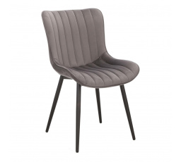 Roxino VIC szék szürke függőleges csíkokkal