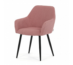 Étkezőszék, rózsaszín, kordbársony anyag, DCH-V4009 PINK6