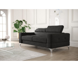 SOFA TOSCANIA II 180 CM - Odcienie czarnego