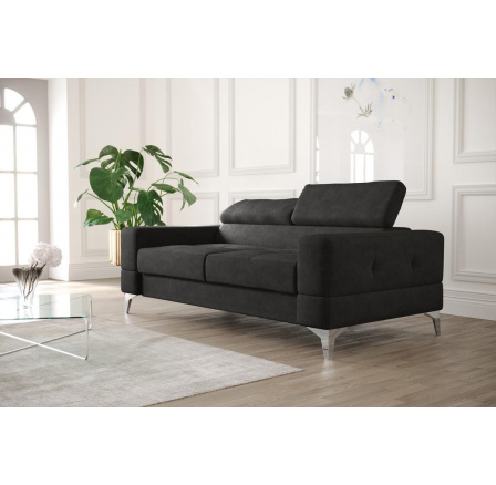SOFA TOSCANIA II 180 CM - Odcienie czarnego