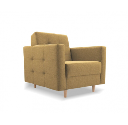 GODIVO Fotel Sárga, Norn 65