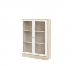 Regál Bask 71760/22, dub sonoma/bílá