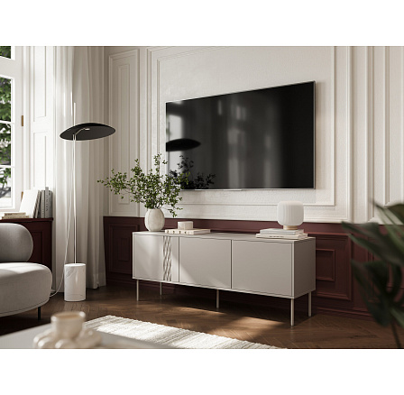 TV-szekrény TRESSE 150 3D, bézs