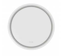 LED világítással ellátott tükör DOVER 80, Ezüst