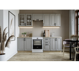 ELIZABETH konyhai szett 240, Sonoma Tölgy/Szürke