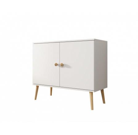 Deri komód Fehér+Fehér