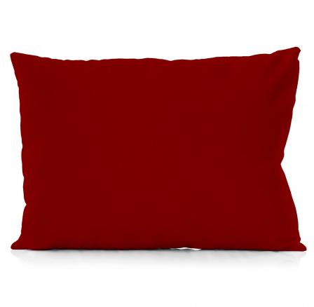 Bavlněný povlak na relaxační polštář vínový 45x120