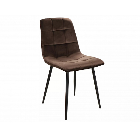 Étkezőszék MILA Velvet, barna Bluvel 48