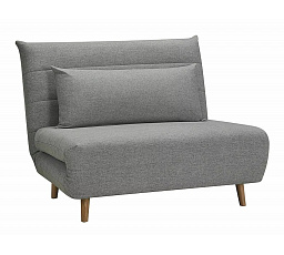 SPIKE kinyitható fotel, szürke szövet 137/bükk