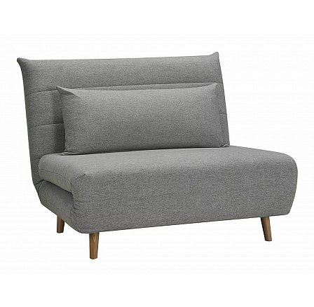 SPIKE kinyitható fotel, szürke szövet 137/bükk