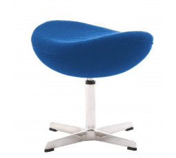 Lábtartó Tojás kék kasmír 23 Prémium