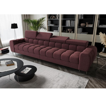 SOFA ASPEN IV 335 CM - Odcienie bordowego