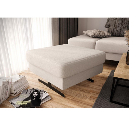 PUFA EMPORIO 70x70 CM - Odcienie beżu