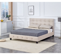 START kárpitozott ágy 160x200 JG Bézs