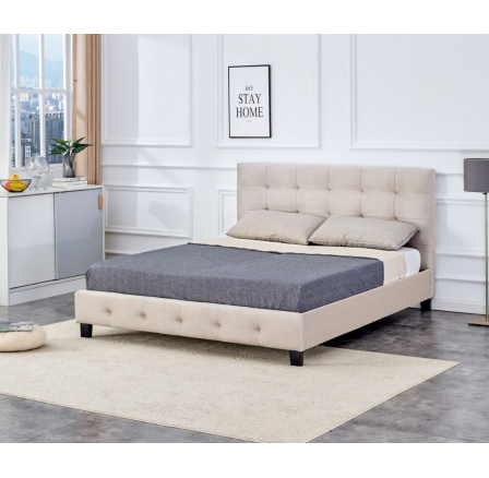 START kárpitozott ágy 160x200 JG Bézs