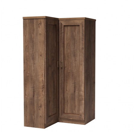 Sarokszekrény Tadeusz T25 Lefkas Tölgy Fordított