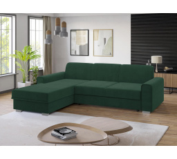 Rohová sedací souprava Lubor L zelená