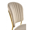 Étkezőszék K499, Bézs/Arany