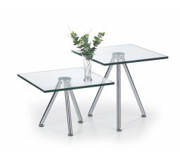 Konferencia asztal SOLO 2, átlátszó