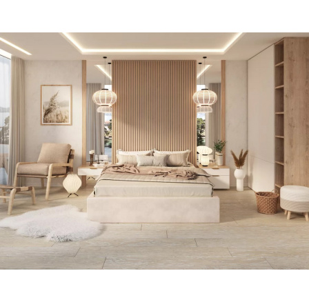 Łóżko tapicerowane ORLANDO - 160x200