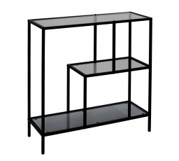 Edison polc fekete S