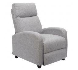 Szürke Recliner Dream kihúzható fotel