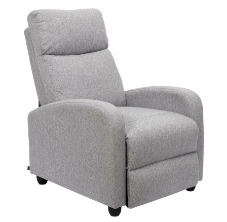 Szürke Recliner Dream kihúzható fotel