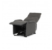 Polohovací křeslo, elektrické kabelové ovládání, šedá, látka, TV-5482 GREY2