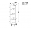 A "LOFTER" LO11 rendszer (Polc) -
