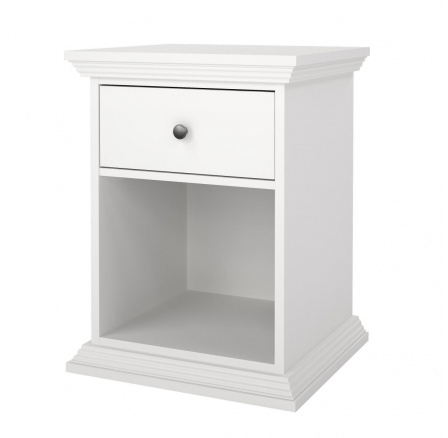 Noční stolek Norby 330, bílá
