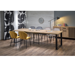 CANDIDO étkezőasztal, Wotan Tölgy/Fekete