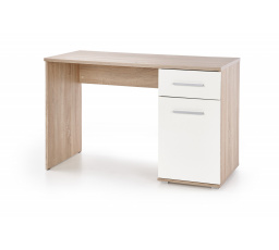 LIMA B-1 íróasztal, sonoma tölgy/fehér
