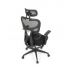 Kancelářská židle, houpací mechanismus, černá, KA-K2080 BK