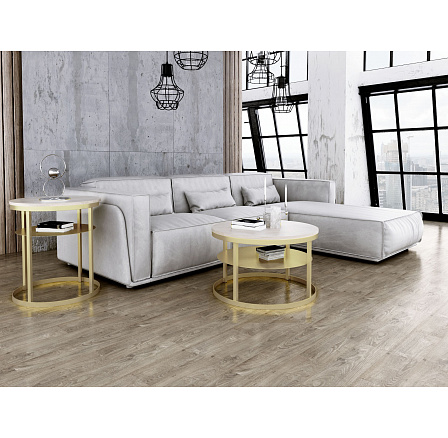 Okrągły stolik kawowy Glamour - w różnych kolorach - Dąb Sonoma , Złoty Okrągły stolik kawowy Glamour - w różnych kolorach - Dąb Sonoma , Złoty