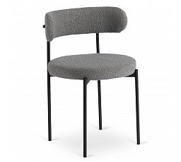 Krzesło TULSA Szare Boucle